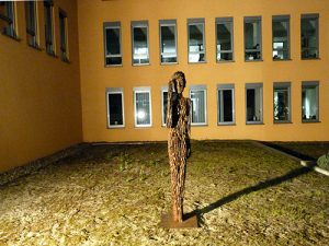 Holzskulptur Ausstellung EON/Avacon Salzwedel