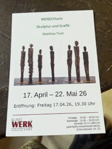 MENSCHsein Skulptur und Grafik